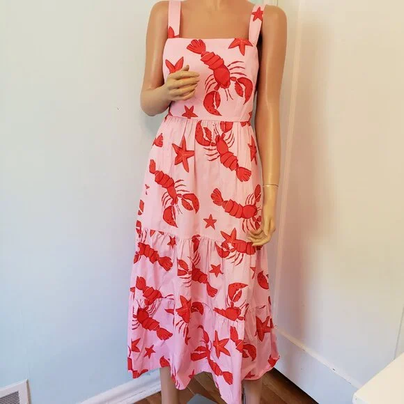 NWT J. CREW Beautiful cotton Summer Dress. - Picture 9 of 12